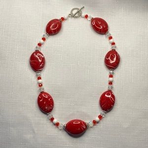 Handcrafted “The Crimson” Necklace
